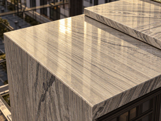 岩板飘窗台面种类详解,布纹肌理与20世纪末流行趋势