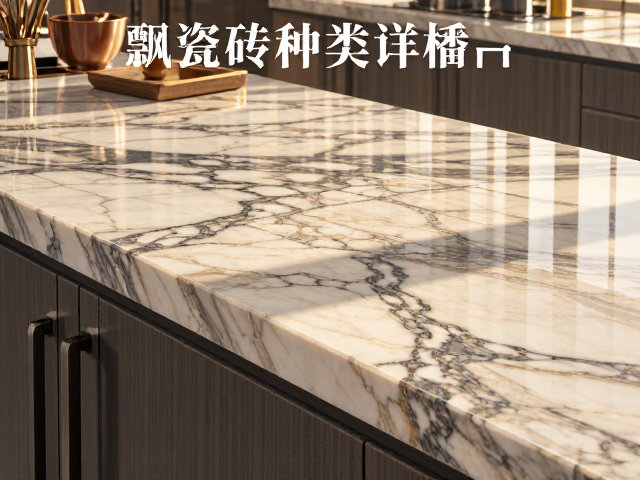 岩板飘瓷砖种类详解，厨房操作台台面选择与避免高温直接接触指南