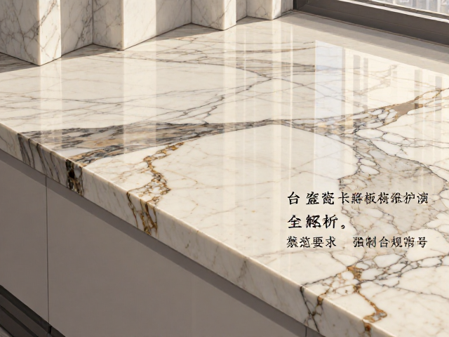 岩板飘窗与陶瓷大板技术演进,自然纹理台面板材全解析