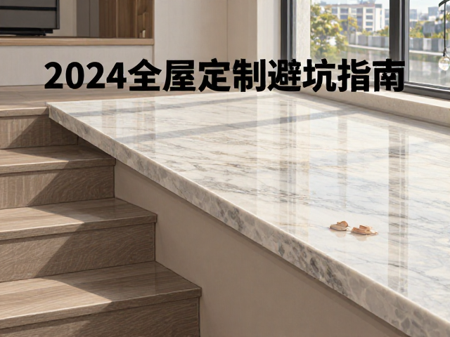 岩板飘窗台磨边与楼梯踏步种类详解,2024全屋定制避坑指南