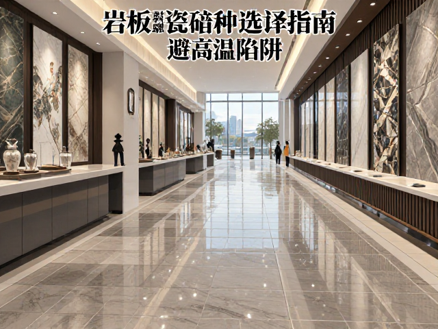 岩板飘瓷砖种类详解,商业空间地面与台面选用指南,避高温陷阱