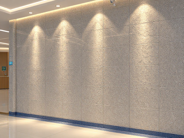 医院内墙岩板耐酸碱腐蚀,石英岩板抗菌耐用,打造洁净医疗环境