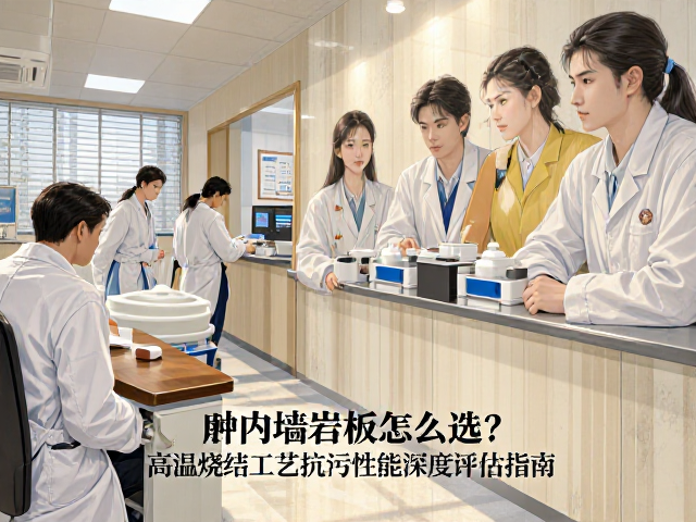 医院内墙岩板怎么选?高温烧结工艺抗污性能深度评估指南