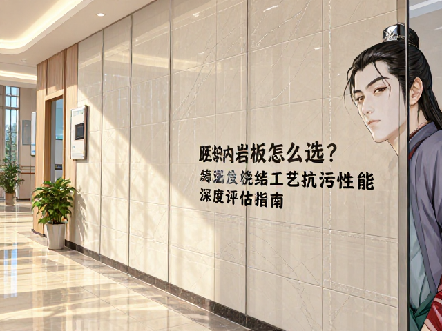 医院内墙岩板怎么选?高温烧结工艺抗污性能深度评估指南