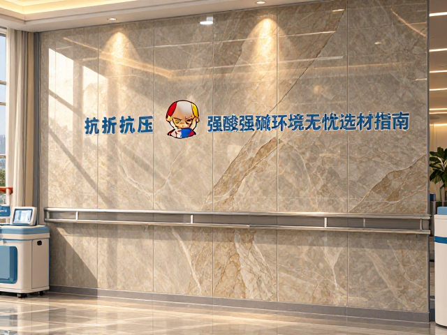 医院内墙岩板抗折抗压,强酸强碱环境无忧选材指南