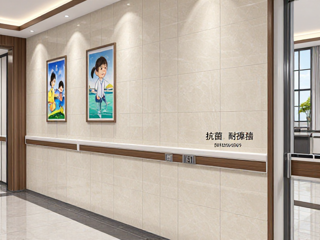 半瓷岩板用于医院内墙与学校公共区,高抗菌、耐撞击及SEO优化选材指南