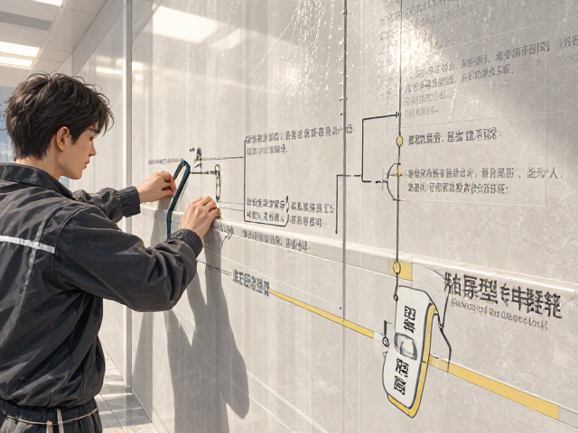 医院内墙岩板湿贴法施工指南，陶质岩板选材与工艺详解