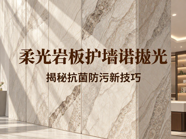 柔光岩板内墙护理指南,医院为何要定期打蜡抛光?揭秘抗菌防污新技巧