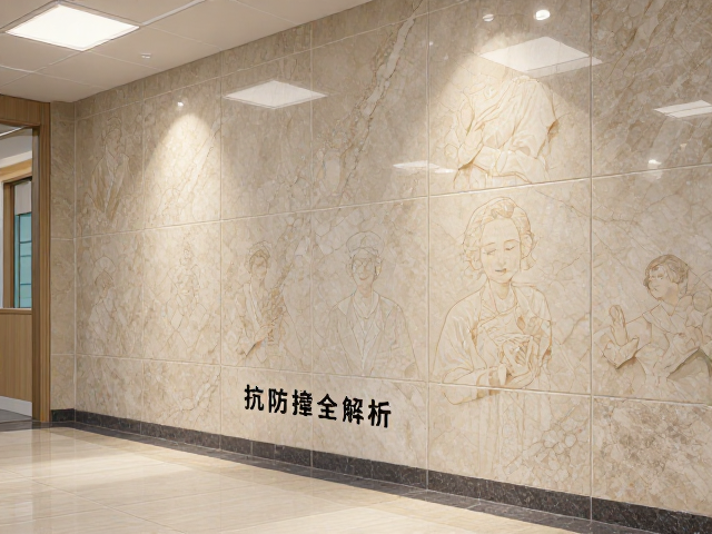 医院内墙岩板选仿古面还是石英岩板?抗菌防撞全解析