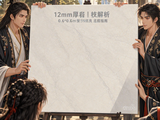 12mm厚岩板600x600mm规格解析,0.6*0.6m安装优势与选购指南