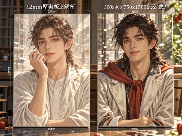 12mm厚岩板尺寸解析,300x400与750x1500怎么选?