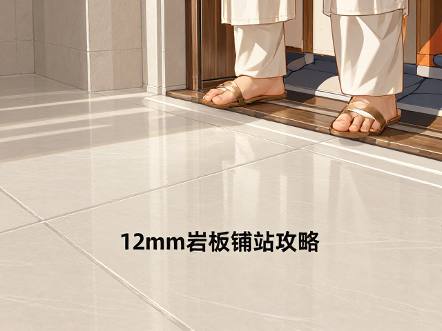 12mm岩板铺贴攻略,小户型卫生间如何应对入户门槛限制?