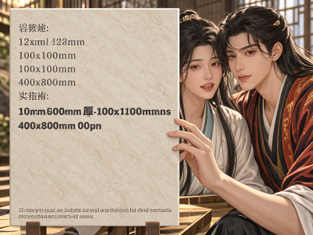 12mm厚岩板100x100mm与400x800mm规格对比及选购指南