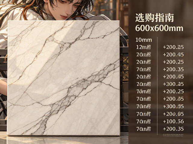 12mm厚岩板600x600mm与10mm区别,选购指南与价格对比