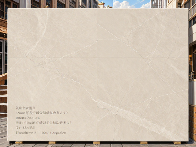 12mm厚岩板最大运输长度是多少?1000x2000mm规格物流详解