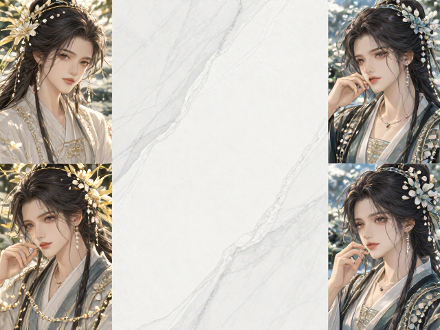 纯白岩板亚麻纹幻彩变色，2024网红装修趋势与选购指南