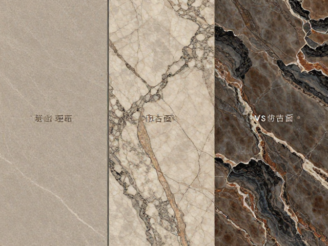 细哑面岩板vs通体大理石vs仿古面,装修选材避坑指南
