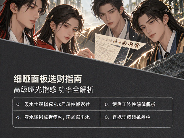细哑面岩板选购指南,高级哑光质感与吸水率标准全解析