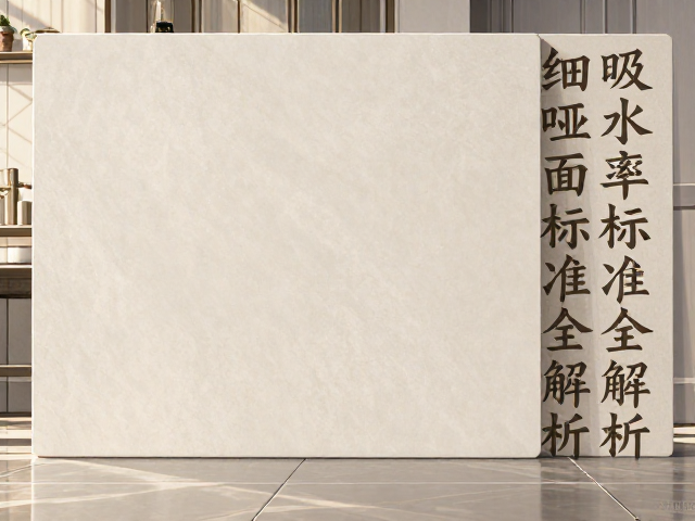 细哑面岩板选购指南,高级哑光质感与吸水率标准全解析