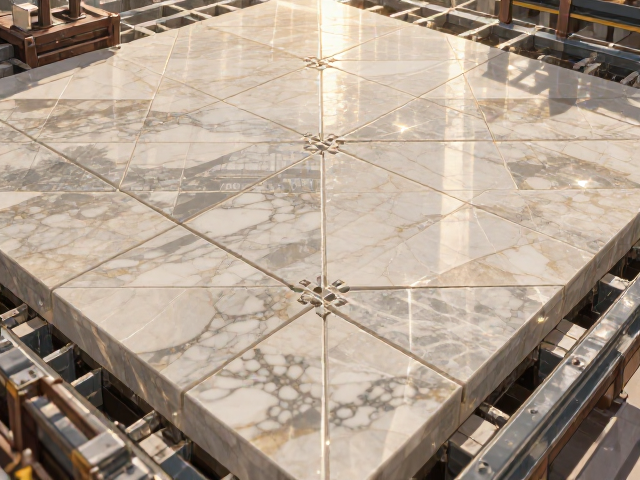 岩板无缝拼接色差控制与镂空雕刻工艺全解析