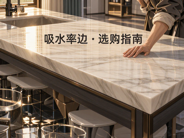 岩板边几大板化应用，低吸水率优势与选购指南