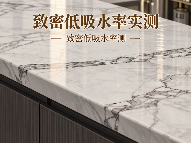 岩板边几大板化应用解析，高致密低吸水率实测