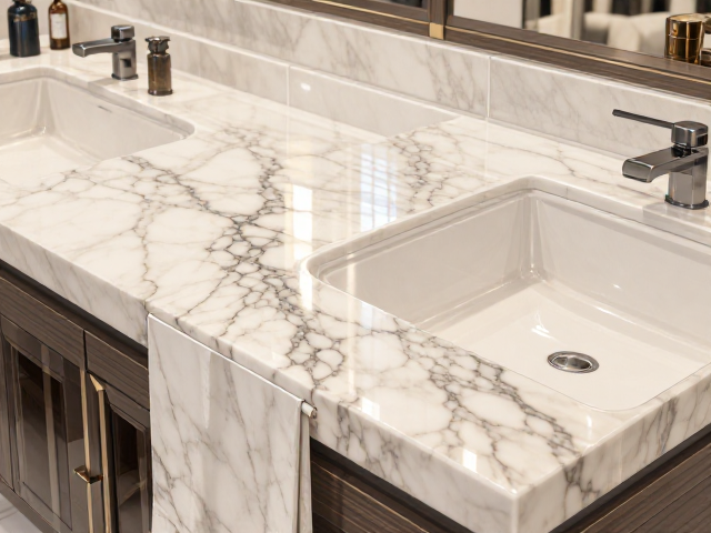 1600x3200mm岩板边几与浴室柜台面搭配指南，高流量热门款式推荐