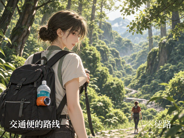 女性徒步指南，交通便的路线，垃圾带走，轻松出行不迷路
