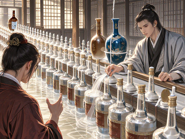 白酒静置陈化流程,碱度如何逐步温和提升风味?