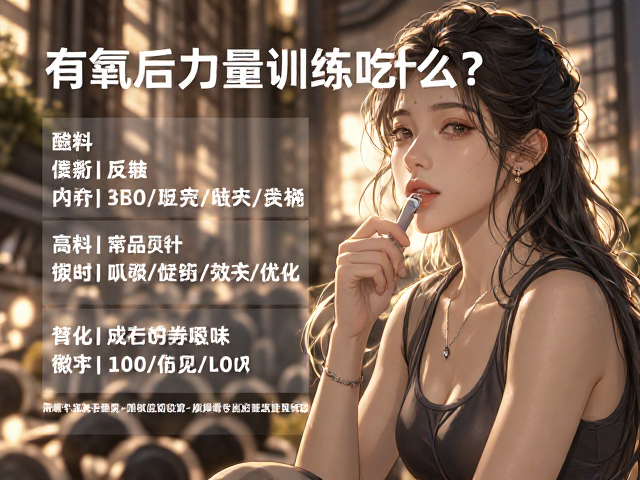 有氧后力量训练吃什么？配料表简洁高效补剂推荐