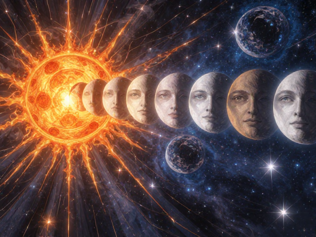 太阳月相天体自然现象，揭秘宇宙光影与地球互动的奥秘