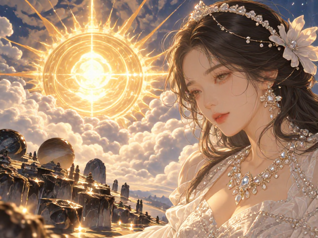 太阳婚礼珠宝,天体与自然现象灵感,打造高光时刻