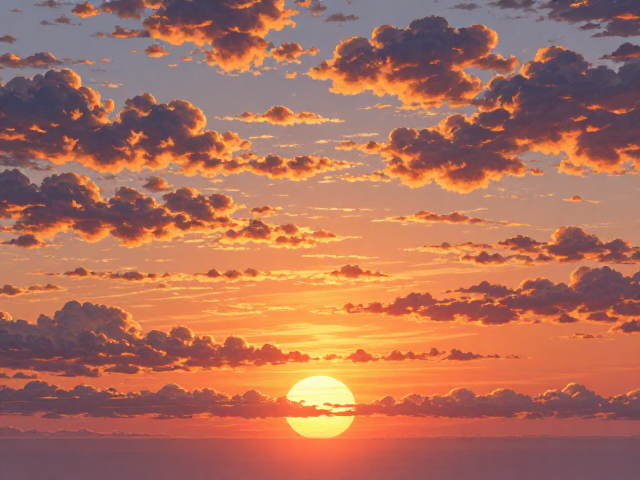 夕阳无限好，揭秘太阳与晚霞的天体自然现象