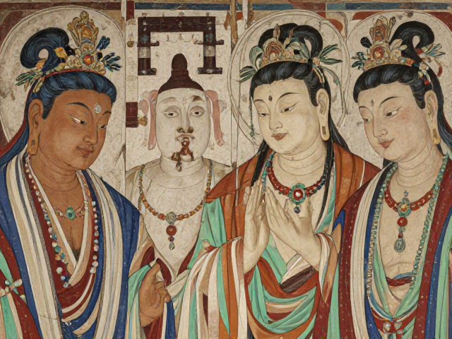 古代蜡彩与坦培拉渊源，石窟保护中的艺术史文献考据