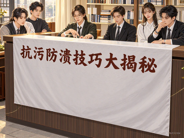 前台迎宾布饰如何用魔术贴固定？抗污防渍技巧大揭秘