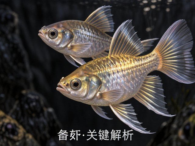 公鱼背鳍形态差异与雌性蜕壳期交配，观赏鱼繁殖关键解析