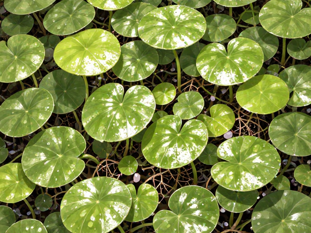 铜钱草裸缸养植指南,定期换水防烂根,爆盆只需这样做
