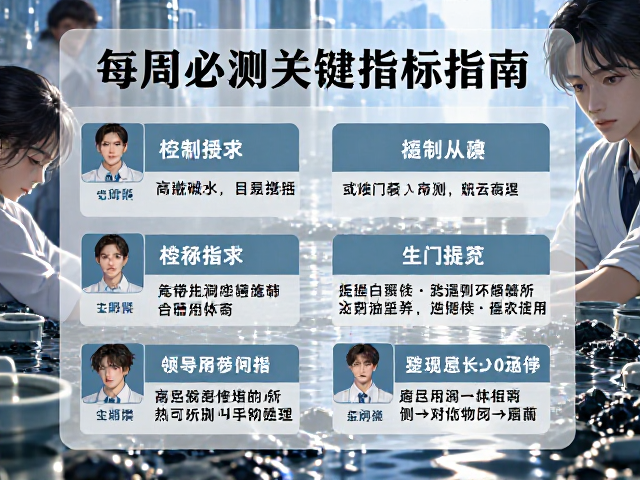 弱碱水生物膜控制，每周必测关键指标指南
