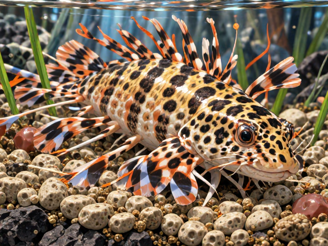 豹点虾虎3-5年达最佳品相，揭秘水族缸上层栖息与饲养技巧