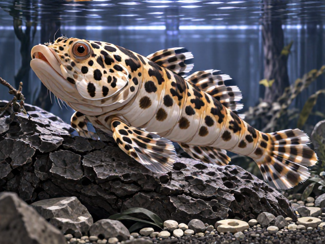 豹点虾虎3-5年达最佳品相，揭秘水族缸上层栖息与饲养技巧