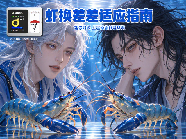 蓝钻虾换季温差适应指南,如何打造上层栖息舒适环境
