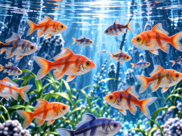 群游鱼饲养指南，pH 6.0-7.0适配水族箱盖选购与维护