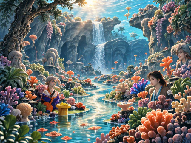 热带珊瑚礁恒温系统搭建，躲避洞穴布景全指南