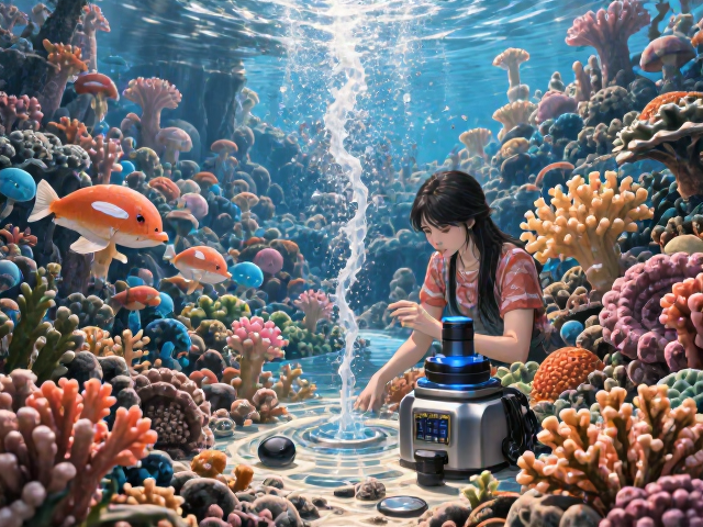 热带珊瑚礁硬度怎么测？造流泵设置与水质硬度指标全解析