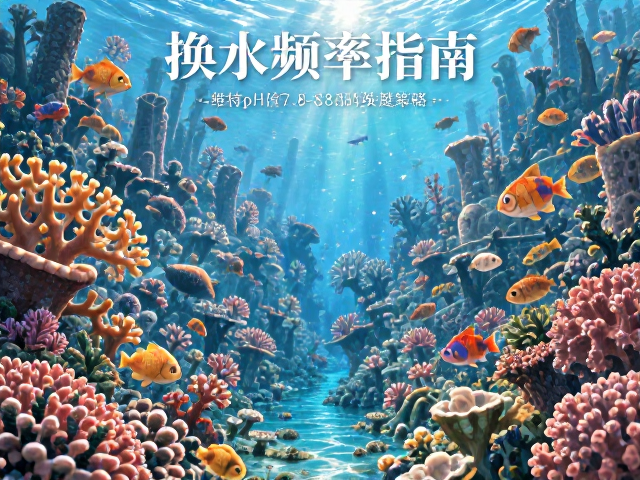 热带珊瑚礁换水频率指南，维持pH值7.8-8.8的关键策略