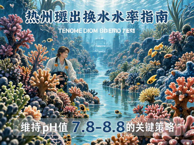 热带珊瑚礁换水频率指南，维持pH值7.8-8.8的关键策略