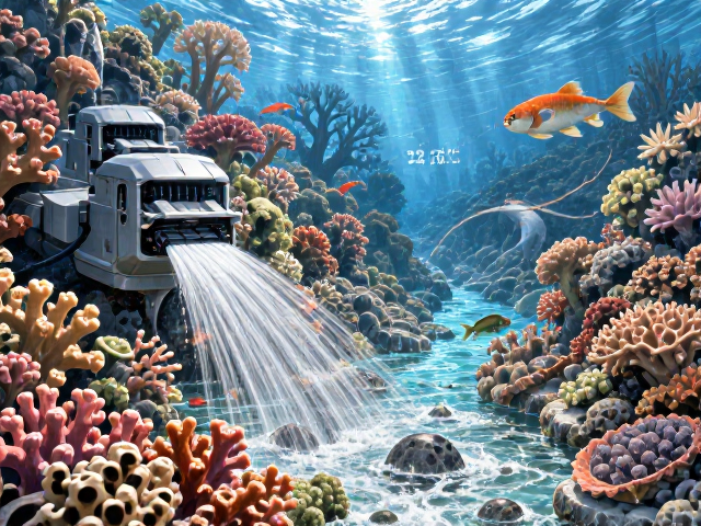 热带珊瑚礁水温22-26℃造流泵怎么设？最佳水流强度与摆放指南