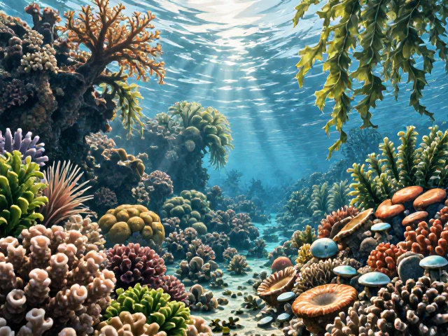 热带珊瑚礁海域水流强度如何影响海藻共生机制？深度解析