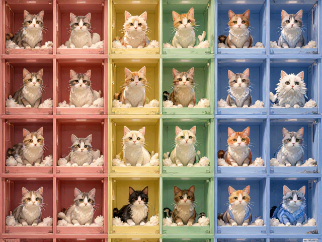 猫舍颜色分类与独立空间标准,品种注册要求全解析
