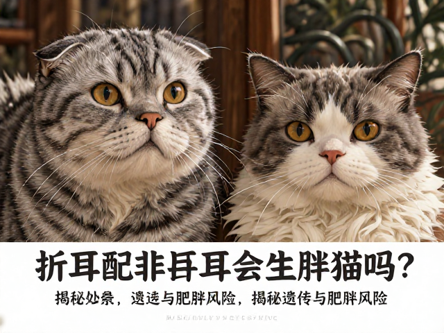 折耳配非折耳会生胖猫吗?揭秘遗传与肥胖风险